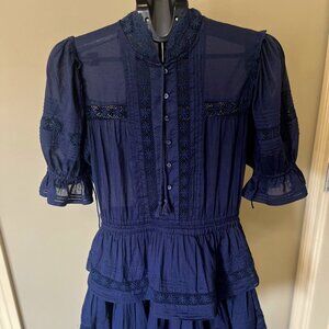 Sunday Best Cotton Sheer Dress.